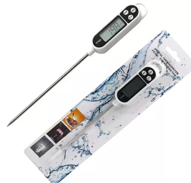 Digital Food Thermometer Temperature Probe Meat Jam Sugar BBQ Turkey Cooking Kit