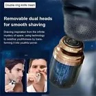 Capsule Razor, 2-in-1 Capsule Shaver & Nose Hair Trimmer, Multifunctional Shaver