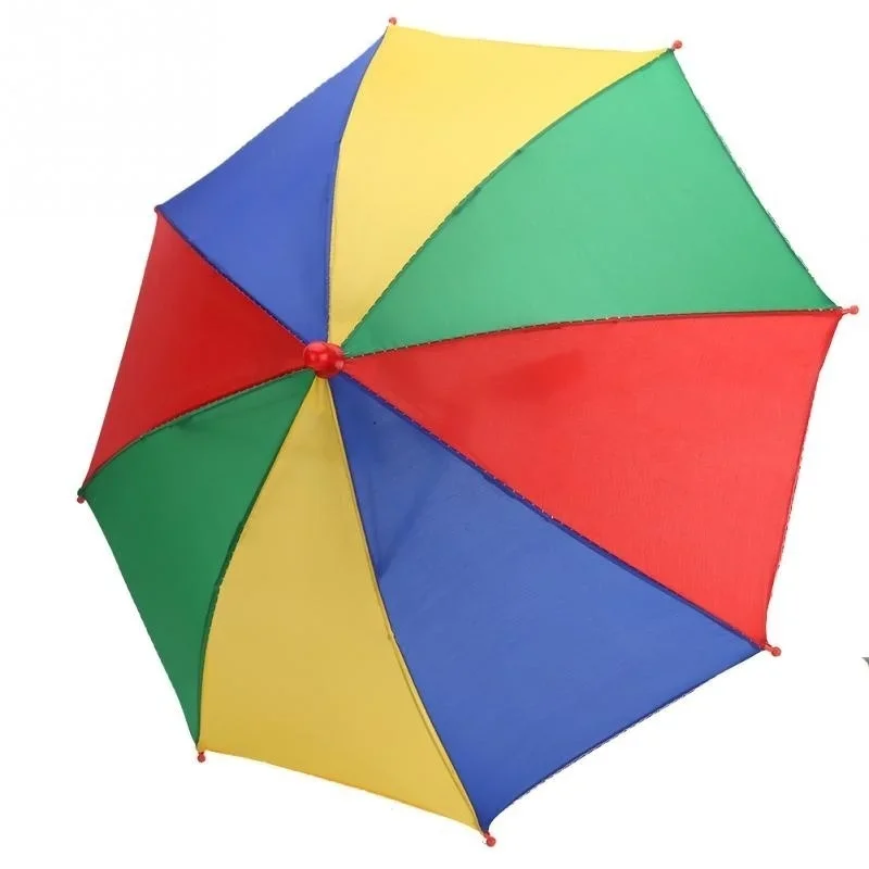 Children Outdoor Creative Sunshine Umbrella Foldable Windproof Fishing Hiking Beach Camping Sun Protecto Head Hats