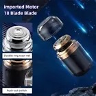 Capsule Razor, 2-in-1 Capsule Shaver & Nose Hair Trimmer, Multifunctional Shaver
