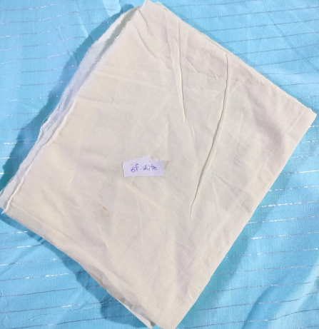 Plain 100% Cotton Fabric for Arts & Crafts, Dressmaking, Quilting, Sewing, Bedding, Pillowcases, Bunting - 160cm*80cm