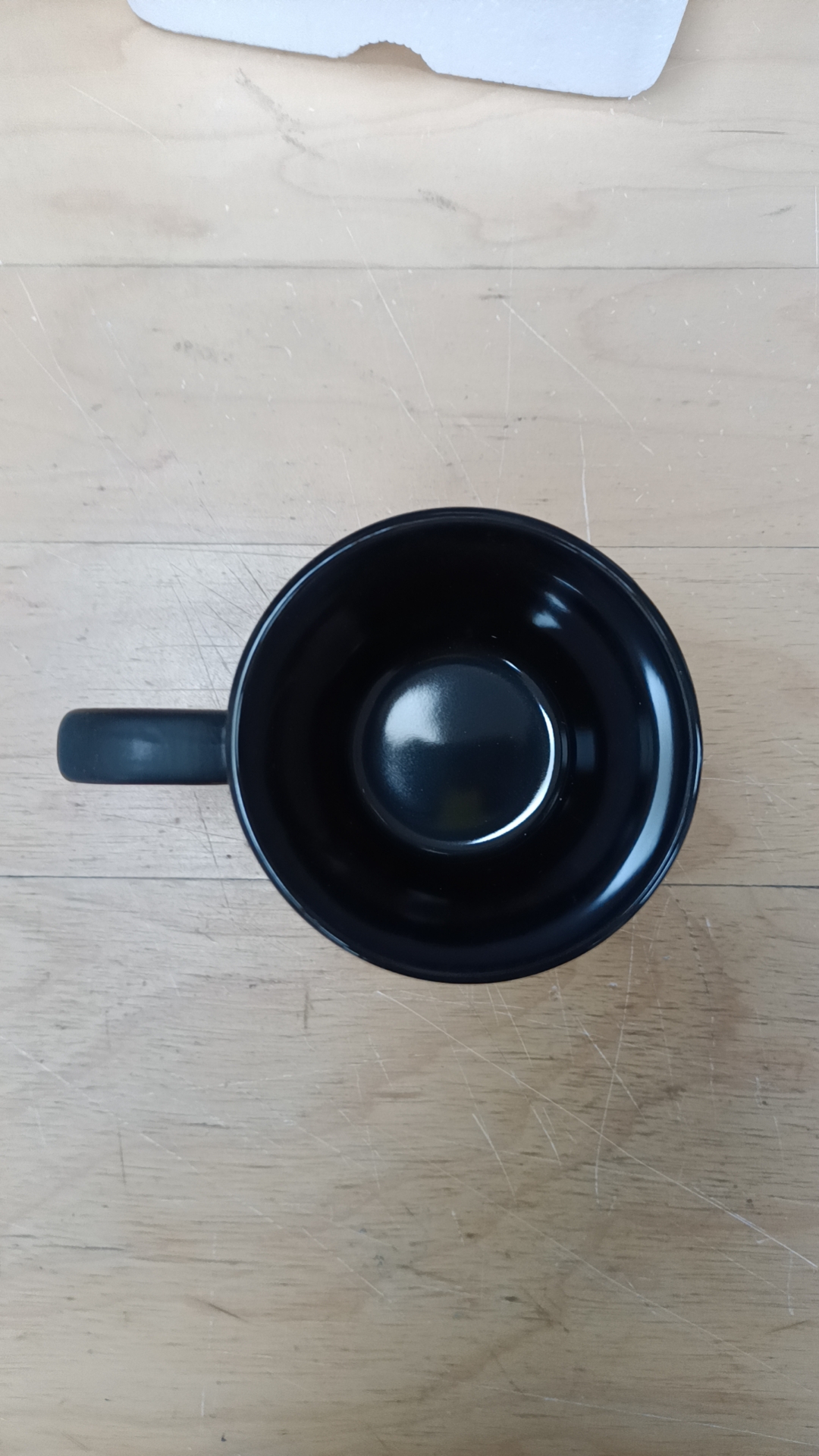 Matte Black Logo Mug