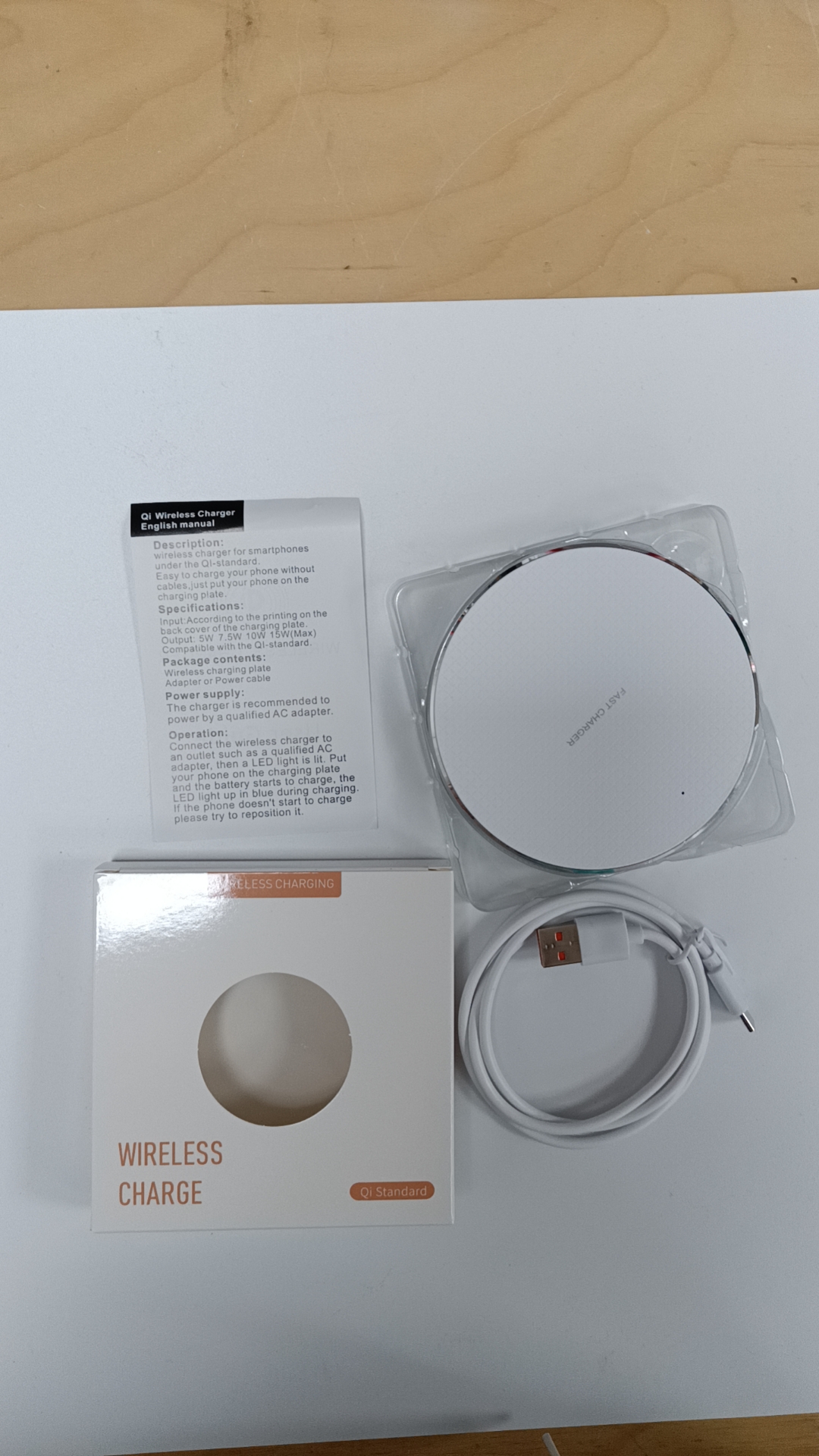 QI Magnetic Quick Charging Auto Magnet Phone Wireless Charger