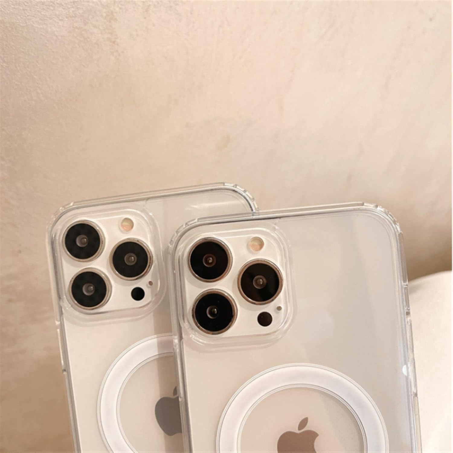 KIPEKE Original Clear For Magsafe Magnetic Wireless Charging Animation Case For iPhone 14 13 12 11 Plus Mini Pro Max X XS XR 7 8 Cover