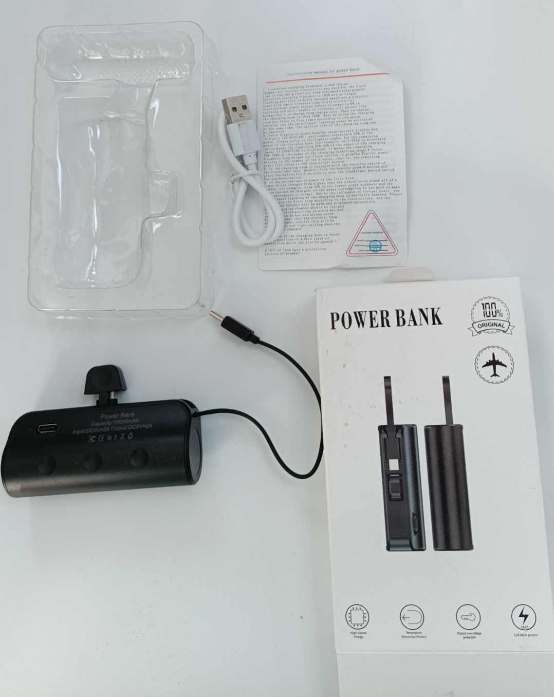 Mini Power Bank 5000mAh Portable Mobile Phone Charger External Battery Power Bank Portable Charger for iPhone Samsung Xiaomi