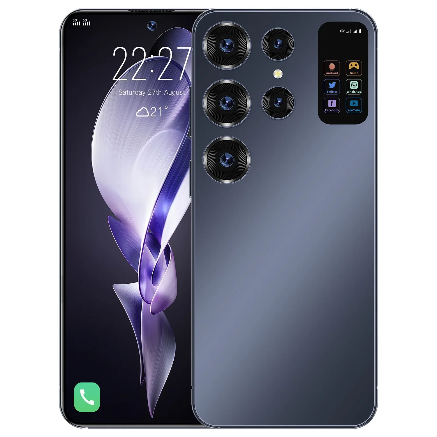 High Configuration smart phone S24 Ultra 5G Upgrade 22GB+2TB Large Memory Smart Phone 5 Cameras Unclocked Android Cellphones