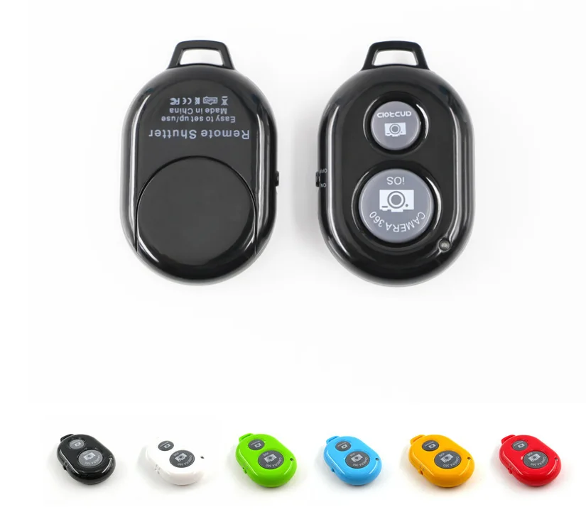 Wireless Remote Control for Cellphones Wireless Control With Button Battery Remote Shutter Controller