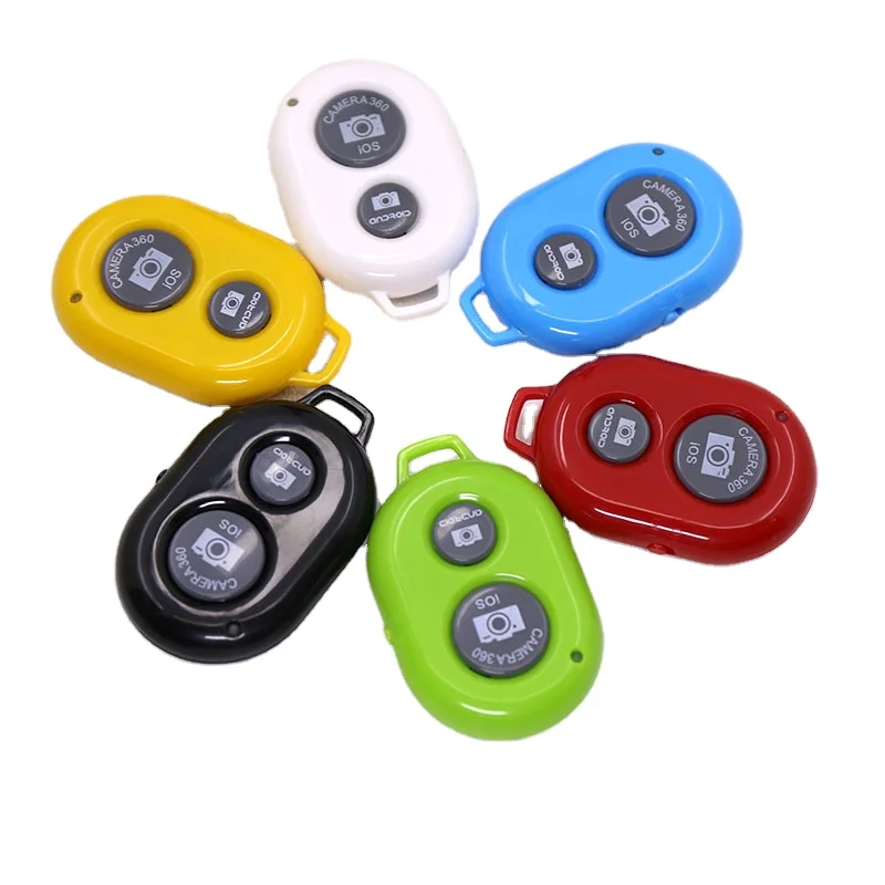 Wireless Remote Control for Cellphones Wireless Control With Button Battery Remote Shutter Controller
