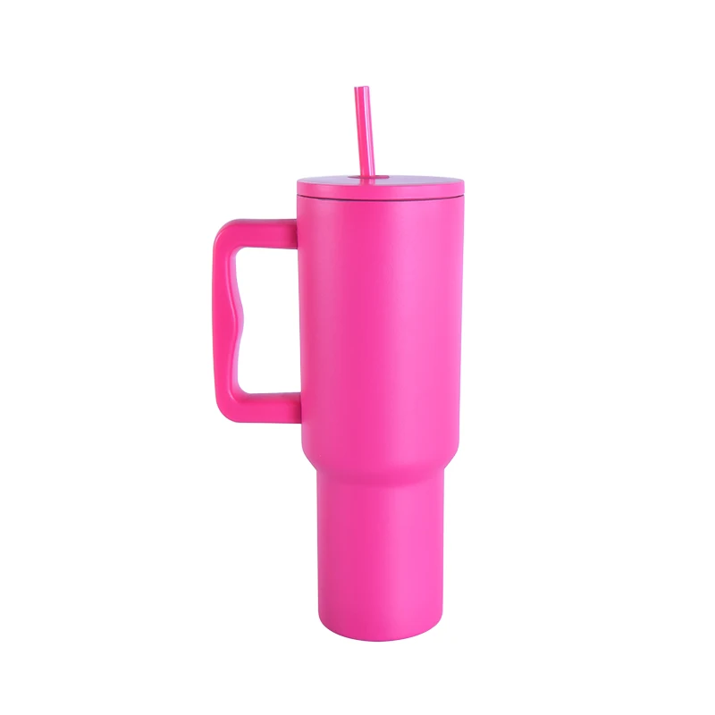 40 oz BPA-Free Leakproof Stainless Steel Travel Tumbler Black-Green Double Wall Insulated 40 oz Sports Gym Water Bottle