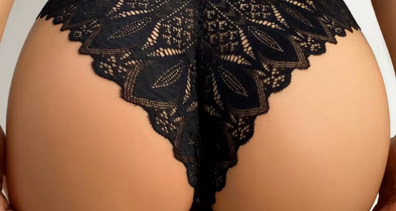 high cut Lace Panties Good Quality Womens Breathable Soft tummy control Briefs Scallop Thong 2024 new lace panties thong