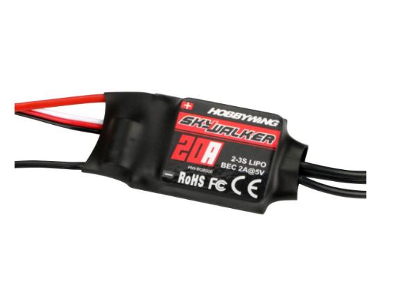 DaMohony 20A Brushless Speed Controller ESC BEC for RC Airplane Quadcopter Helicopter