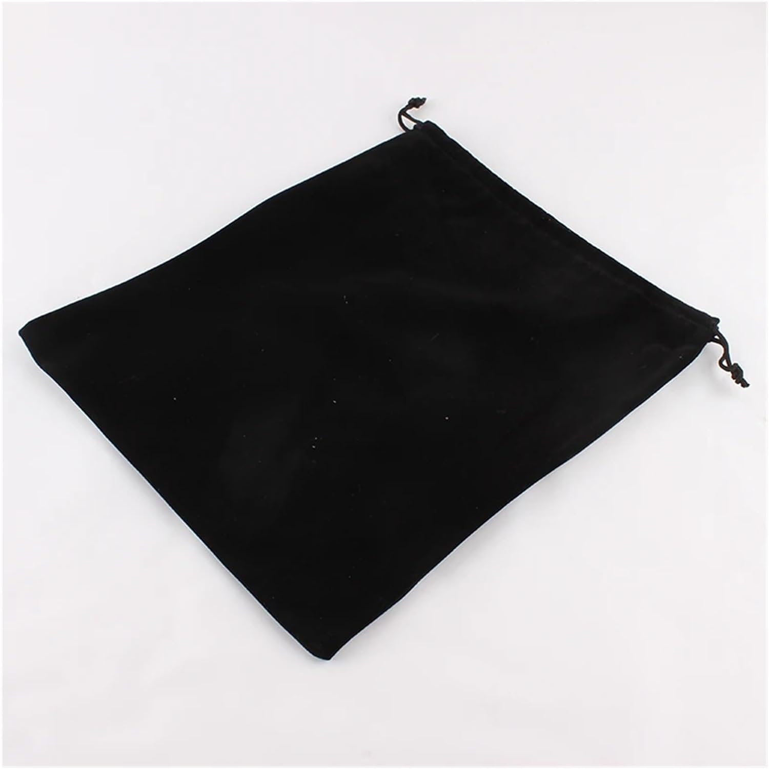 ZAVEIL Drawstring Bags 25 Pcs/Lot Black Velvet Bags with Drawstring Soft Touching Fabric Package Jewelry Pouches Drawstring Sports Bag(5x7cm(25pcs))