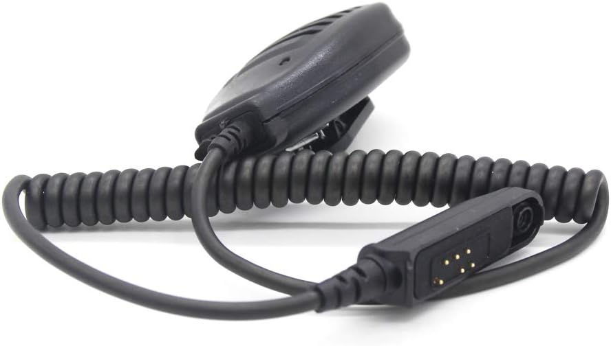 Radio Speaker Microphone Walkie Talkie Handheld Microphone PTT Microphone Compatible with BAOFENG A58 BF-9700 UV-9R Plus GT-3WP R760 82WP Handheld Radio