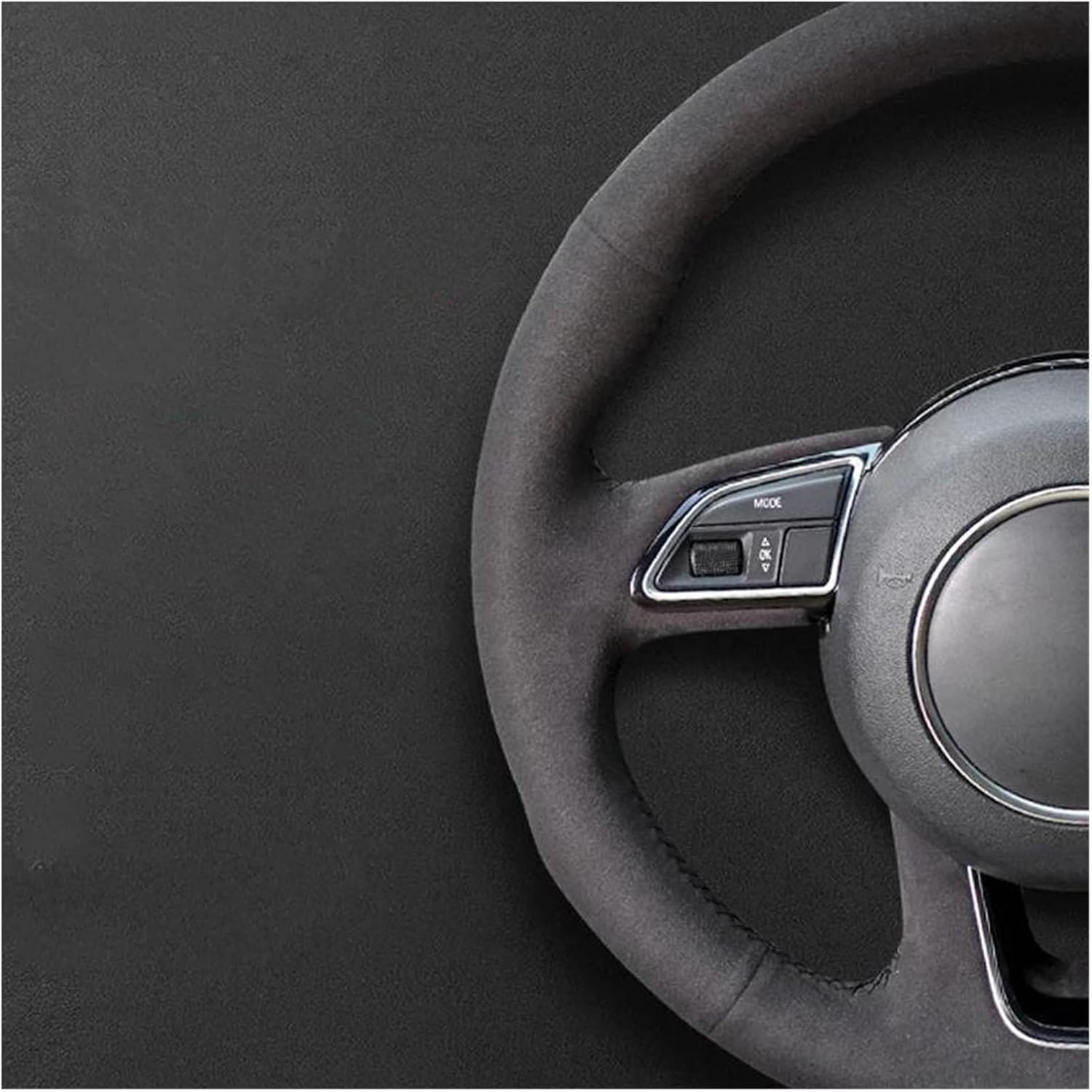 KBXBEZDZW Car Steering Wheel Covers For Yaris GR 2020 2021 2022 Hand Sewing Braid Car Steering Wheel Cover Steering Wrap Car Accessories Steering Protective Case