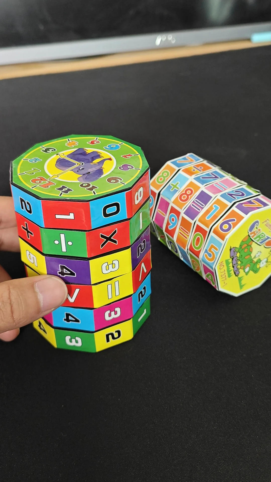 New Kids Math Educational Toy Plastic Puzzles Number Arithmetic Calculate Practise Math Learning Toys