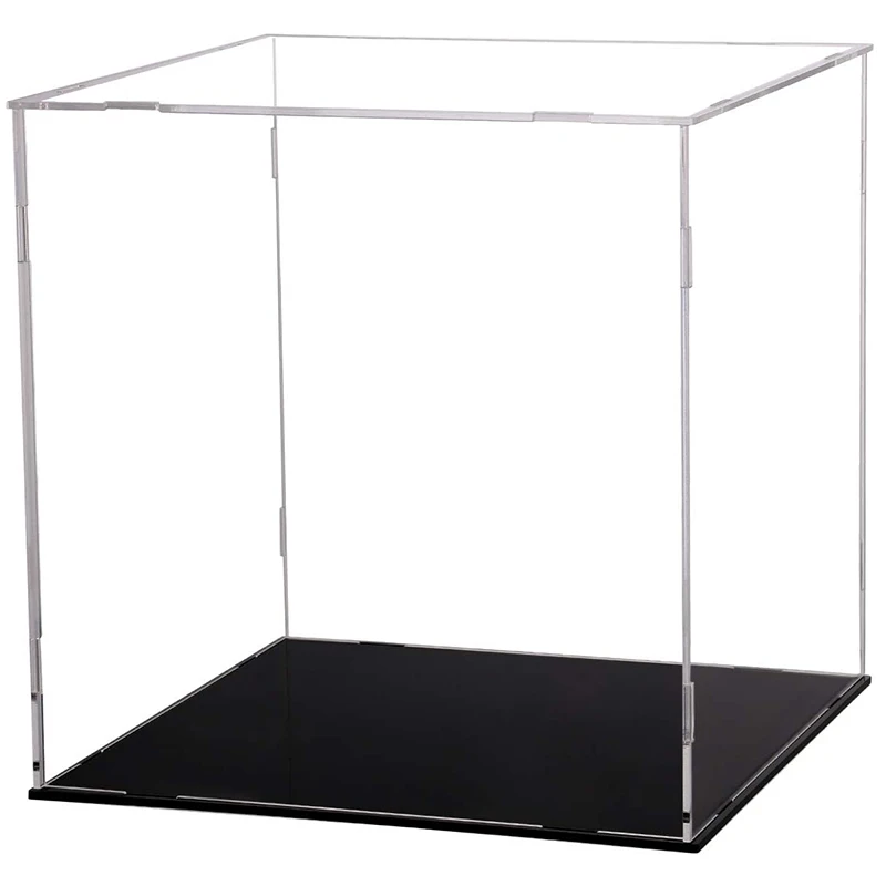 Custom Size Handmade Model Transparent Storage Antique Dust Cover Show Case Acrylic Box Car Model Building Block Display Box