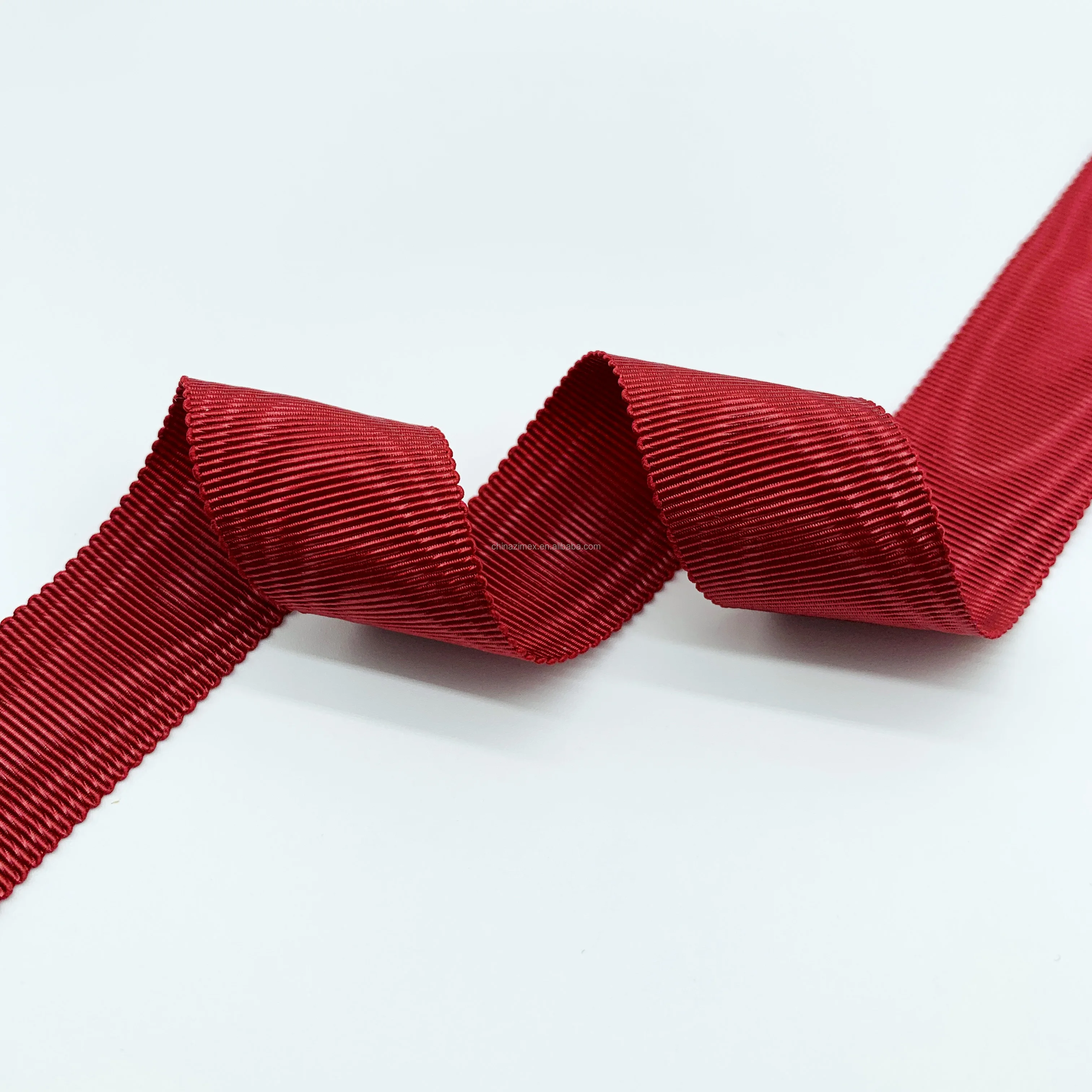 38mm wholesale designer ribbons with moire printing