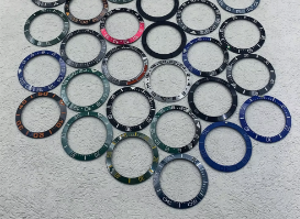 BLIGER 40mm aluminum/ceramic bezel with 43mm case Insert 40mm/38mm replacement watch accessory parts