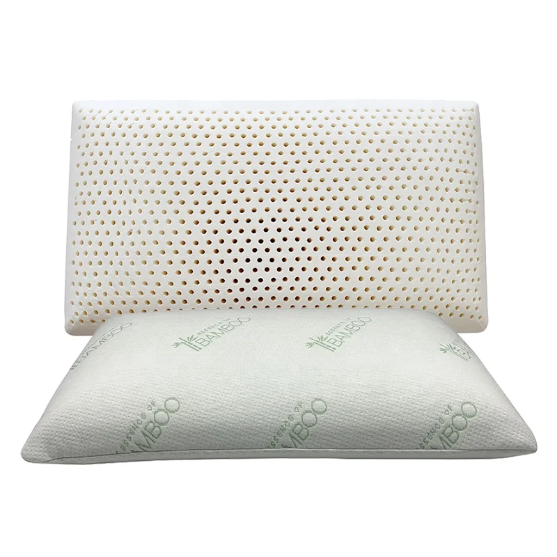 Medium Soft Queen Size Natural Latex Foam Pillows