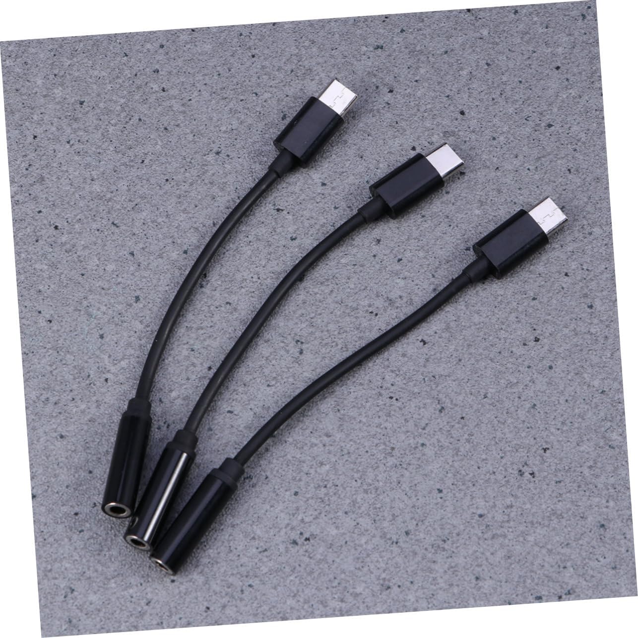 CAXUSD 9 Pcs USB Type c to 3.5mm USB c to Headphone Headphones Earphones USB Adapters USB Headphone Adapter Type c to Stereo Earphone Headphone Cable Type c to Headphone Jack