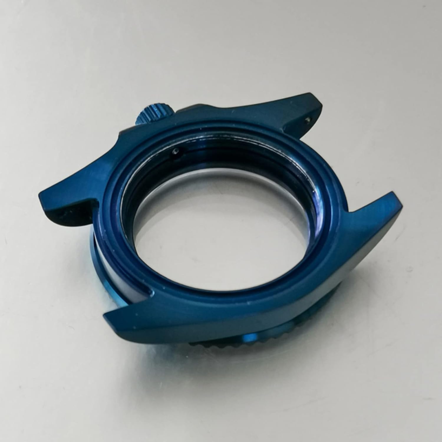 40MM Stainless Steel Oyster Perpetual Blue Watch Case for NH35 /NH36 Watch Movement, Women’s Men’s Sapphire Glass Case