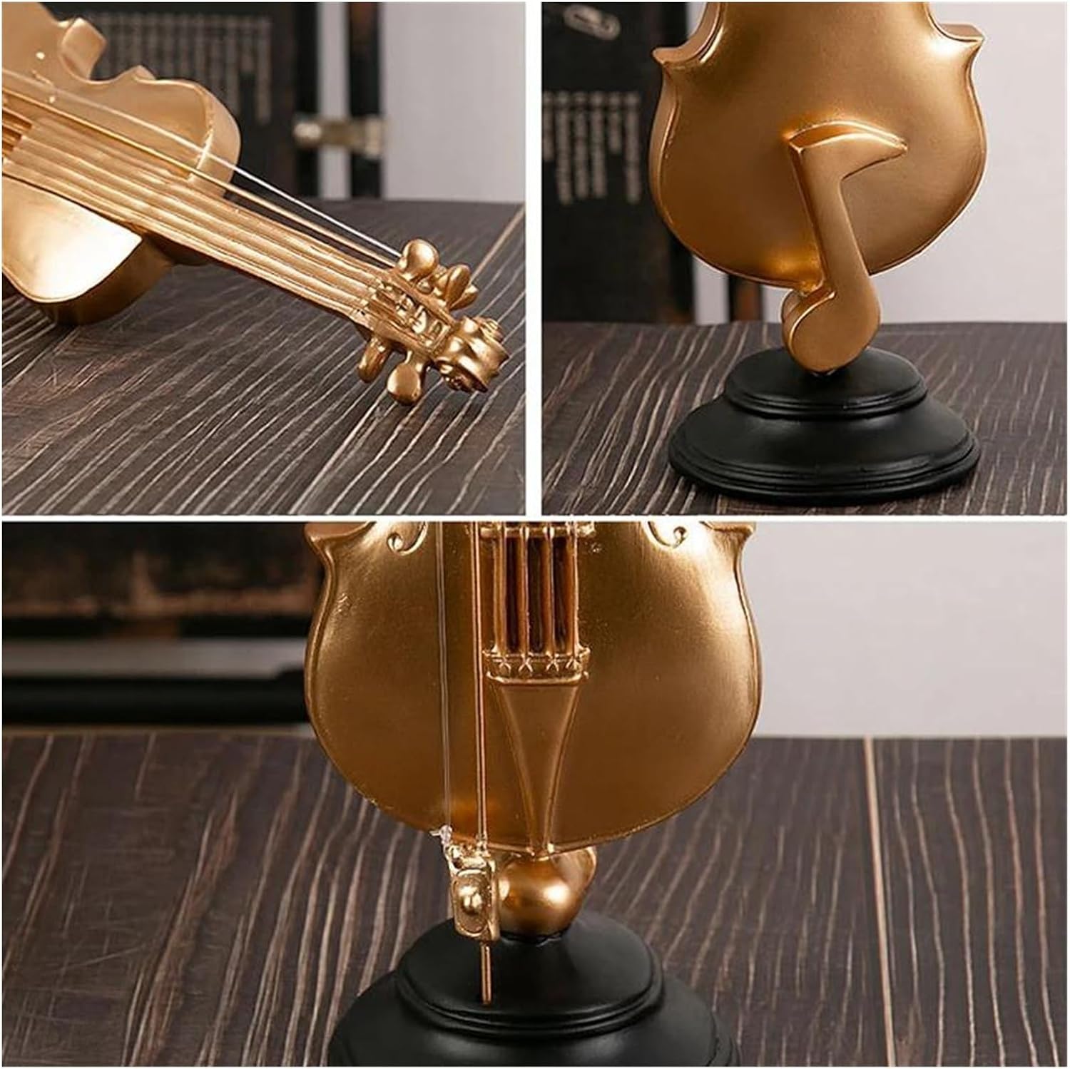 ZXFJYUIP Mini musical instrument ornaments Mini violin decorative model musical instrument