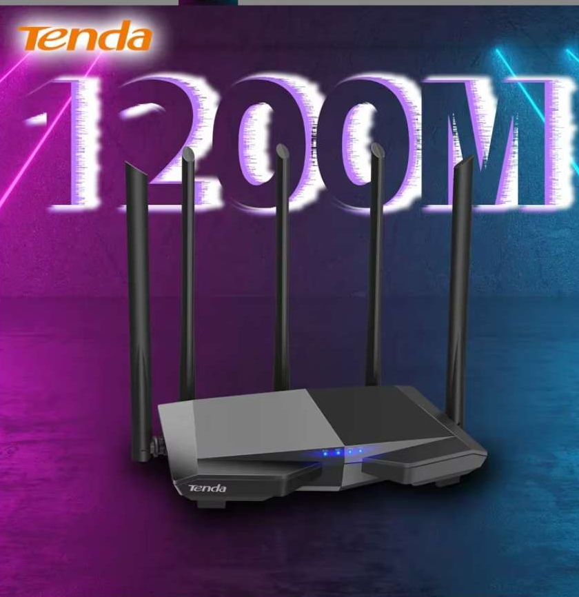Tenda AC1200 Dual Band 2.4 and 5q Wireless Router Wifi Repeater Wider Coverage AC7 Extender Access Point Signal Booster