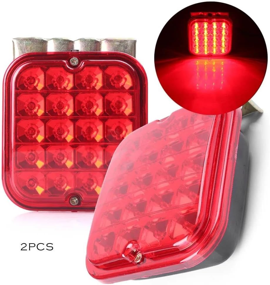 Car Turn Signal Lights LED Car Trailer Truck Tail Light Brake Stop Turn Signal Indicator Universal For Truck Cars Boat DC 12V Dynamic Turn Signal Light