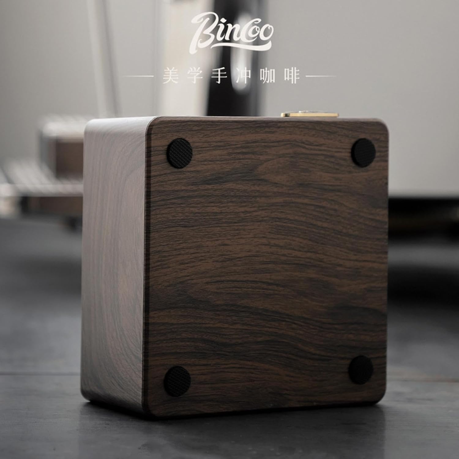 Tamper Mat Stand Stable Coffee Tamper Holder for Commercial Use Cafe Baristas Balck, 159x159x78mm