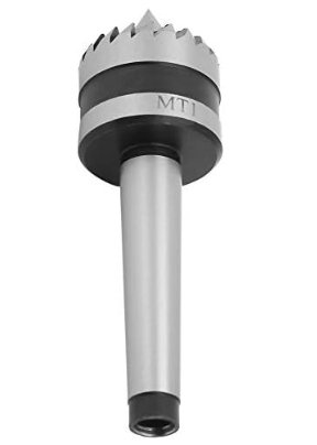 Wood Lathe Drive Center Turning Spur MT1 with Spring Loaded Points or Wood Turning Tools in Accessories