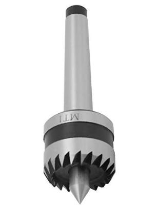 Wood Lathe Drive Center Turning Spur MT1 with Spring Loaded Points or Wood Turning Tools in Accessories