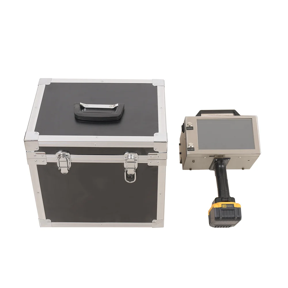 120*30mm Handheld Marking Machine With Touch Screen Dot Metal Engraving, Used for Car and Motorcycle Parts Vin Number