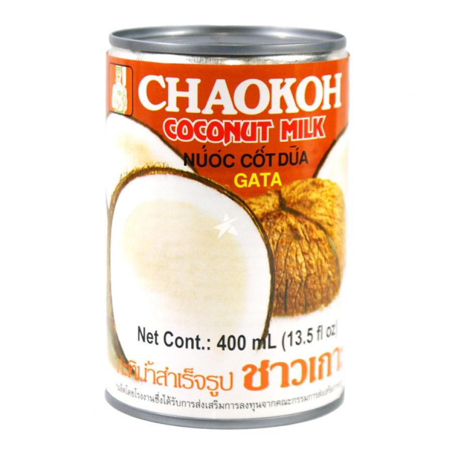 【耶奶-泰国查哥】
CHAOKOK COCONUT MILK
【400ML/罐】【24罐/箱】YeN