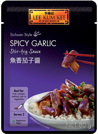 李锦记鱼香茄子 LKK SACHEF SAUCE FOR GARLIC EGG PLANT【80G/包】【12包/箱】YuXQZ