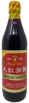 【同珍大红浙醋】 TC RED VINEGAR 【500ML/瓶】【12瓶/箱】daHongC