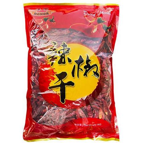 康乐辣椒段 HR Chillies Pieces (Honor) 10x1kg LaJ