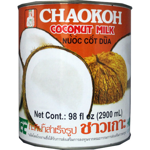 耶奶(泰国查哥) (Chaokok) COCONUT MILK/6X2900ML YeN
