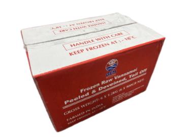 印度去皮虾21/25PD GEM 6*900G FROZEN PRAWNS  DongX