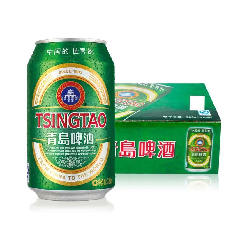 青岛啤酒 QINGTAO BEER/24X330cc QingD