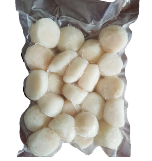 带子肉 SCALLOP MEAT 10/20 60%G 1X1KG -600 DaiZ