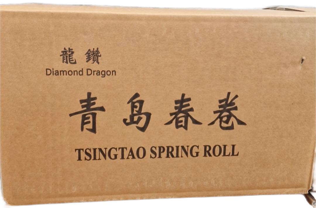 【龍饡青岛春卷】DIAMOND  DRAGON TSINTAO SPRING ROLLS 【10x750GM】 ChunJ