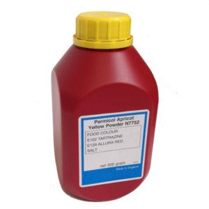 单罐黄粉 Retail 1X500g food colouring H7752(YELLOW) huangf