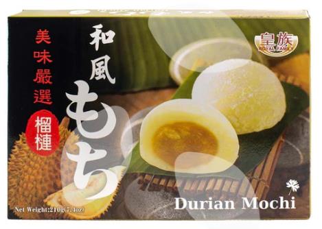 单盒皇族榴莲大福 Retail 1x120 durian mochi (Royalmat daf