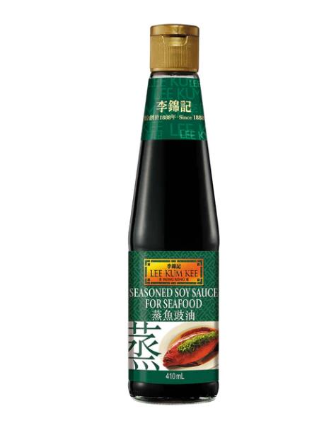 完箱蒸鱼豉油 
LKK SEASONING SOY SAUCE【SEAFOOD】
410ML/瓶【12瓶/箱】zhengycy