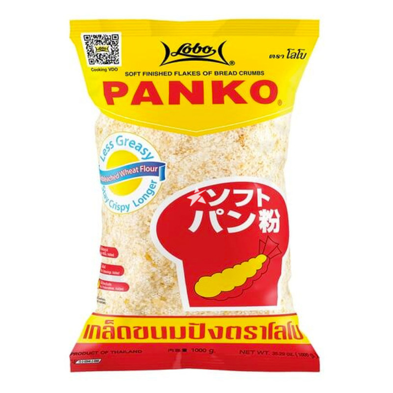 【日本面包糠】Lobo Panko Japanese Style Breadcrumbs【1kg/pack】【6pack/case】MianBK