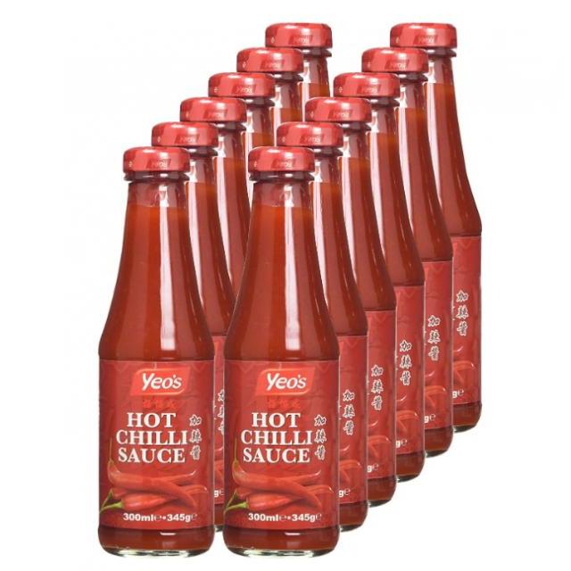 【杨协成加辣酱】
  YEOS HOT CHILLI SAUCE
【375ML/瓶】【12瓶/箱】JiaLJ