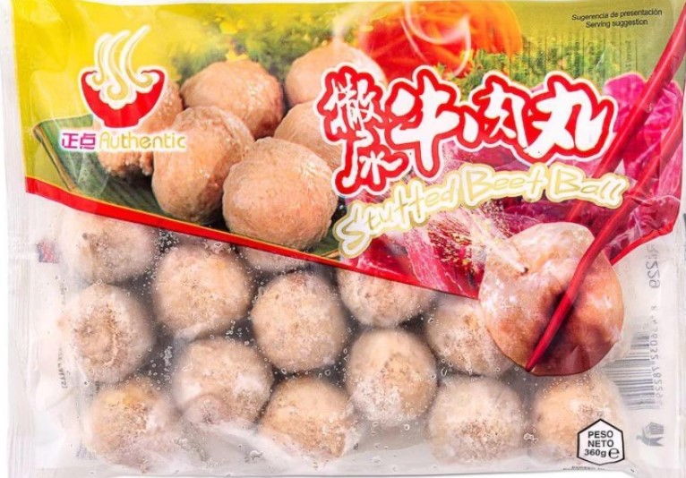 【正點瀨尿牛肉丸】
  ZD STUFFED BEEF BALL 
【360G/包】【16包/箱】niurw