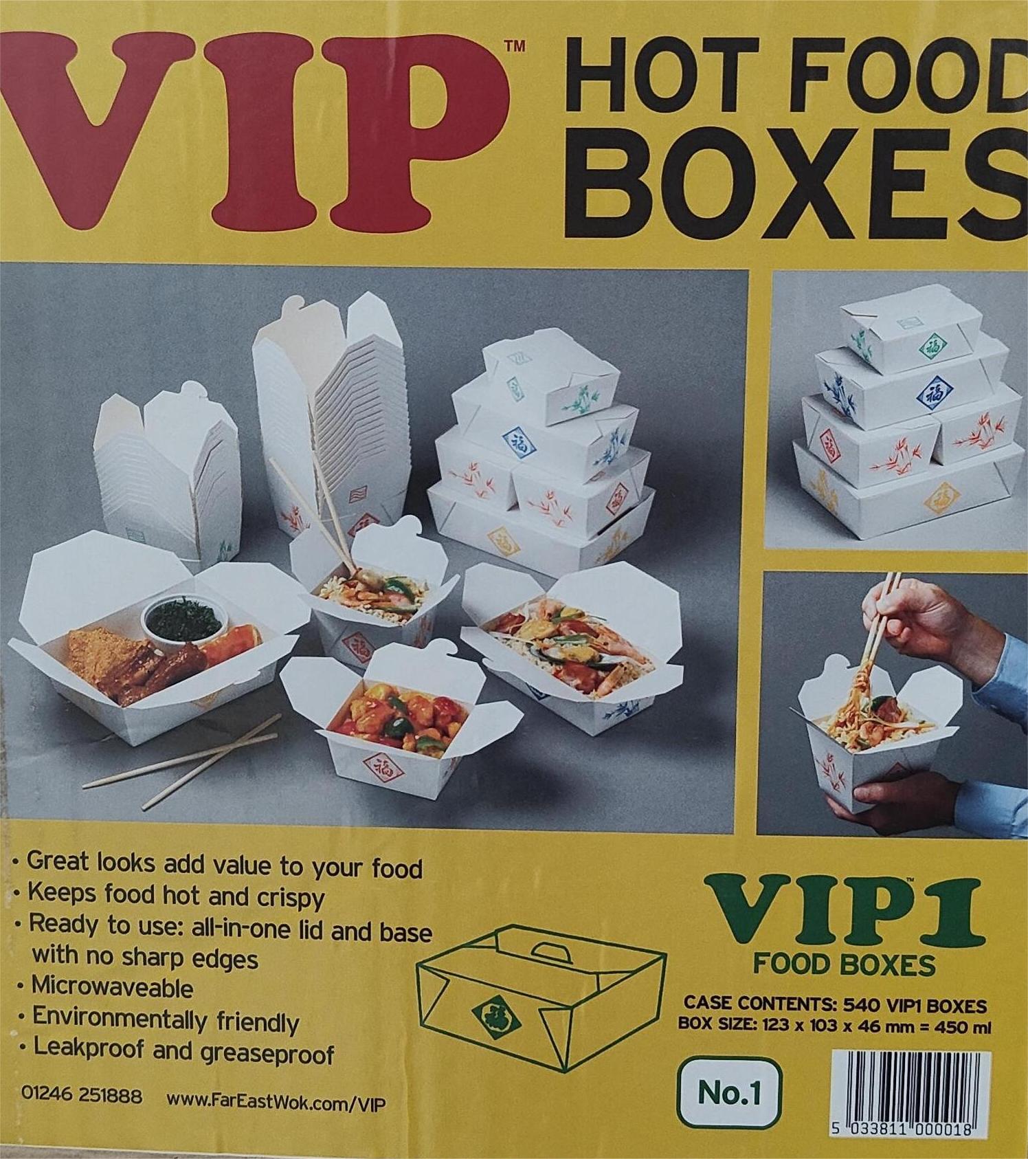 【纸扇外卖纸盒 - 綠色】 FAN VIP 1 BOX 450ML纸扇外卖纸盒 - GREEN 540/CASE ZhiH