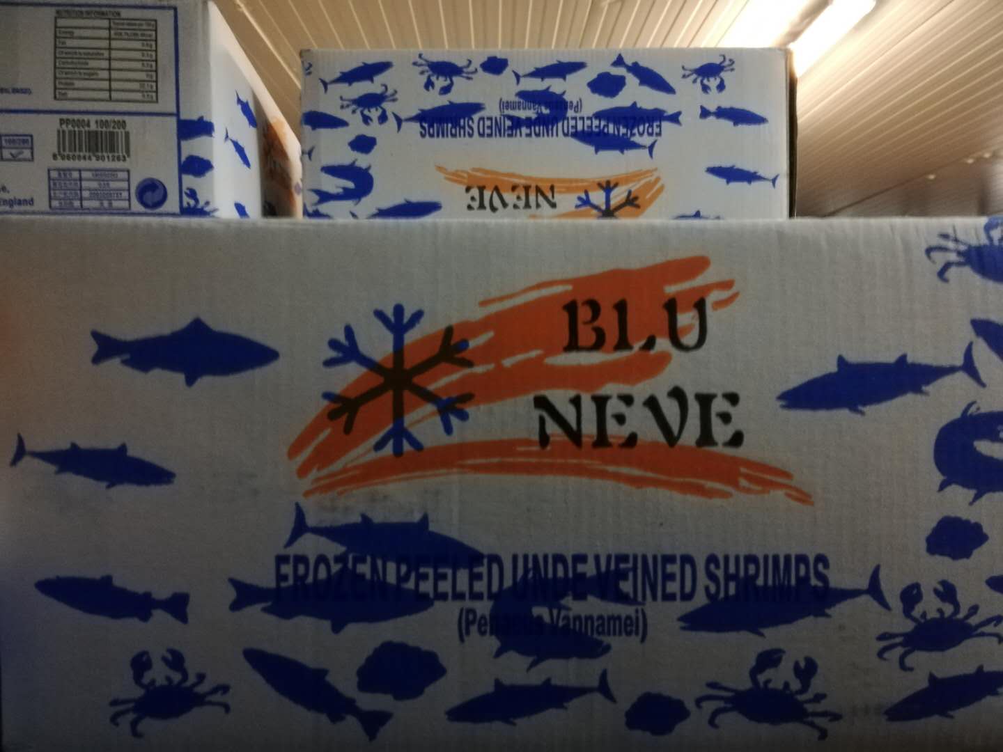 单饼虾糕 Retail 1x1.8kg blue neve pud 100/200  BLUE NEVE PUD xiag