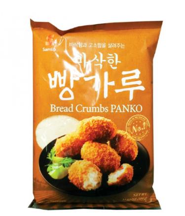 散包韩国白面包糠 BREADCRUMBS (SAMILP) KOREAN 1X1KG MianBK